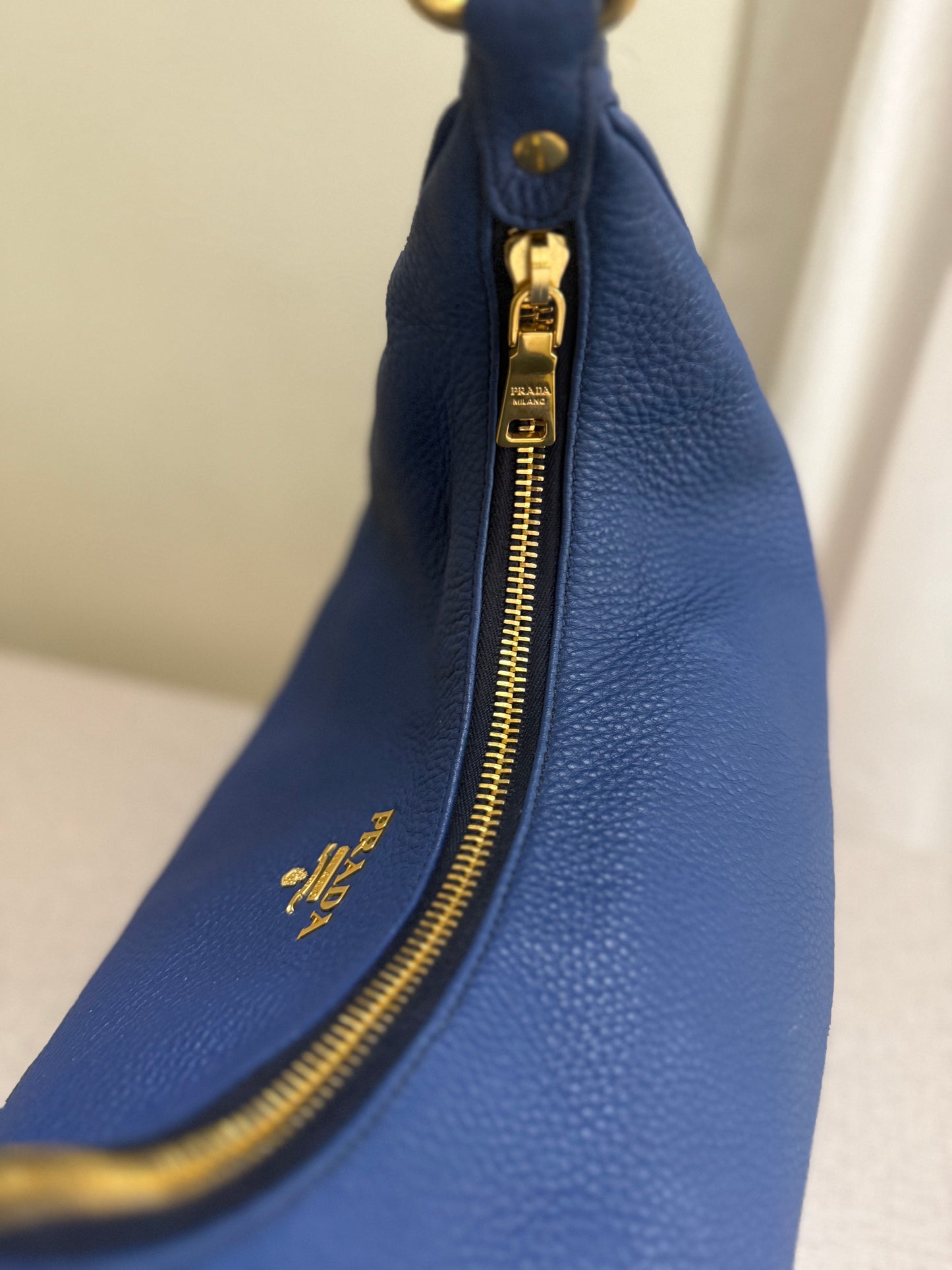 Prada Vitello Hobo Bag