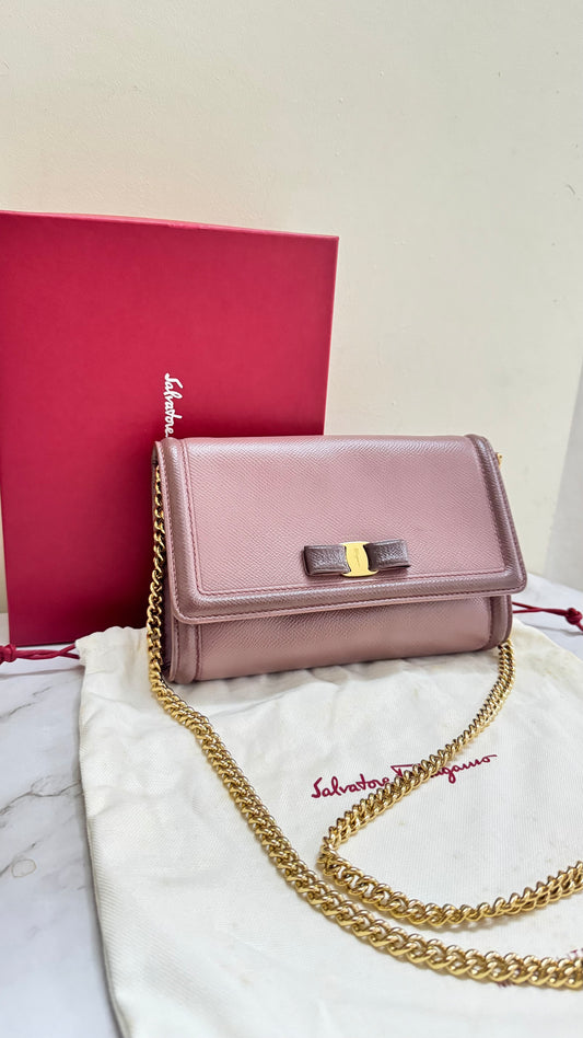 Salvatore Ferragamo Vara Ribbon Crossbody