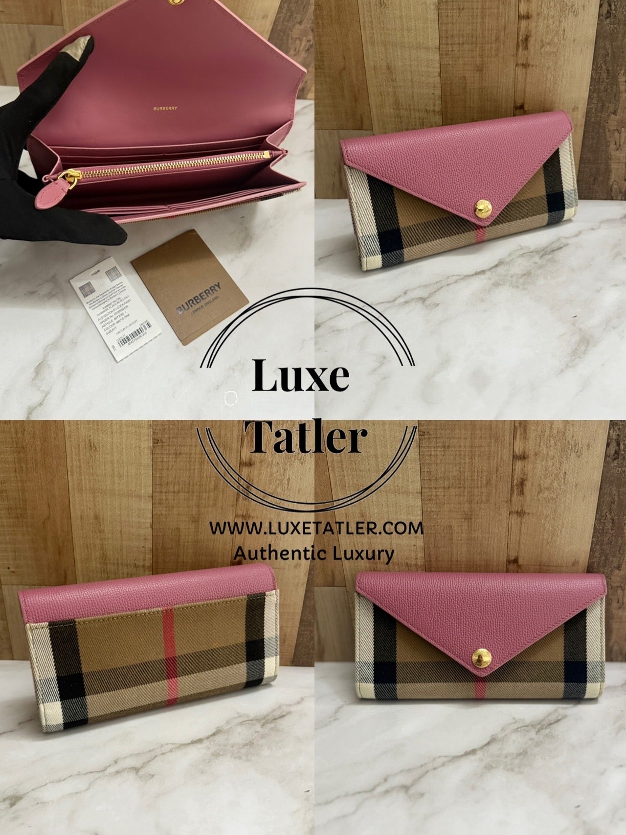 Burberry Long Wallet