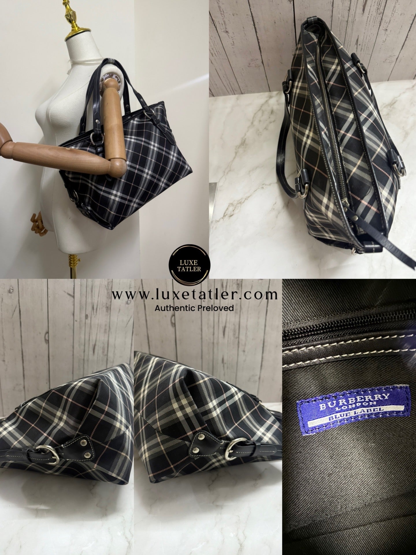 Burberry Blue Label Tote Bag