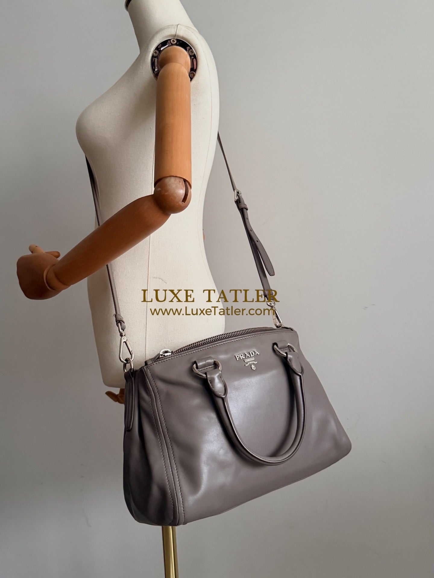 Prada Soft Calf Leather Bag with strap