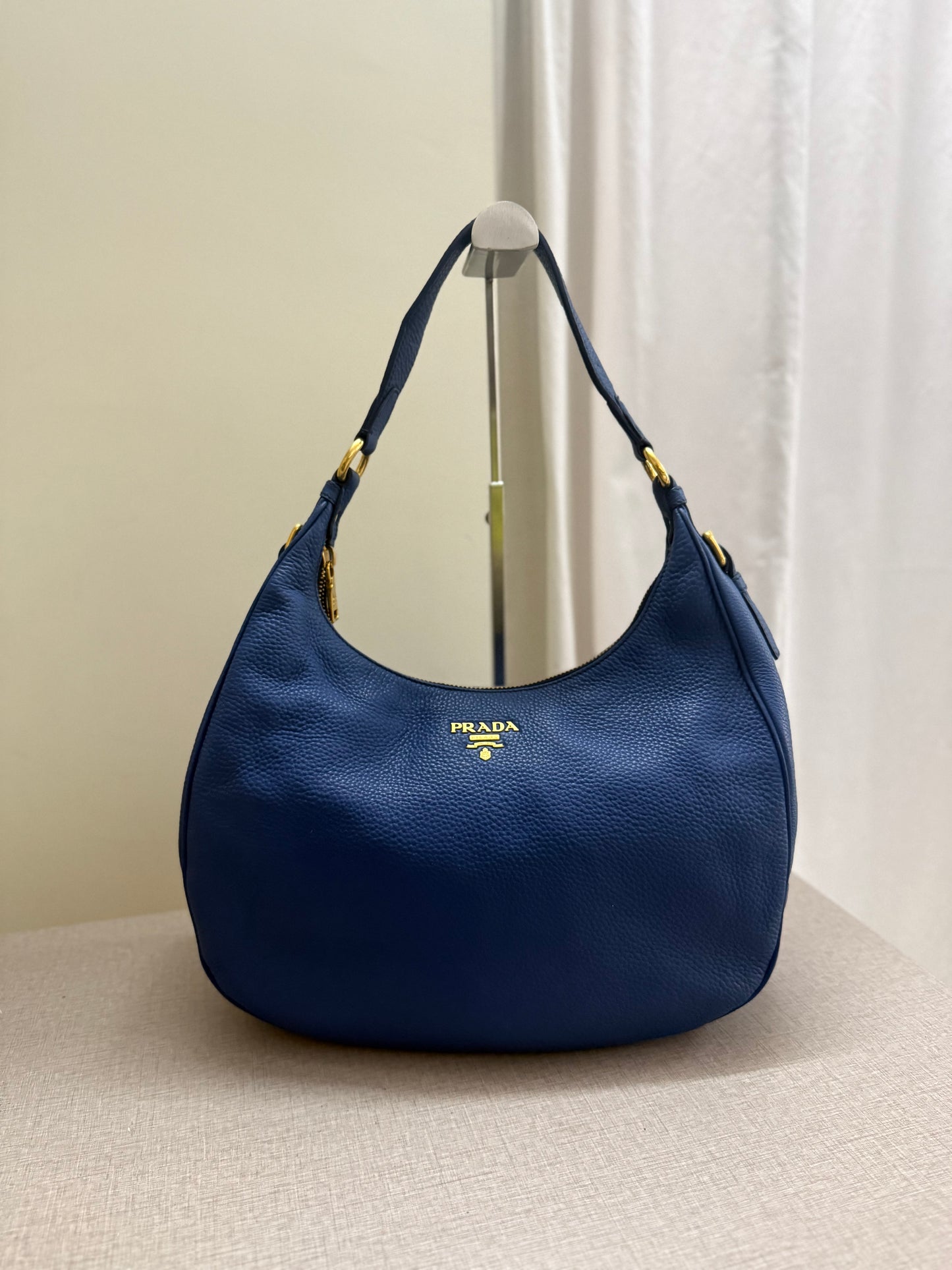 Prada Vitello Hobo Bag