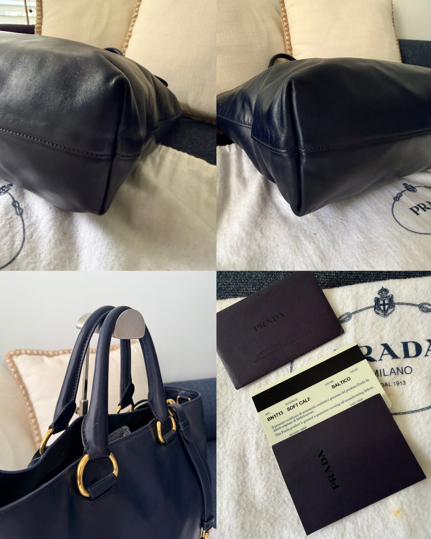 Prada leather Bag with strap