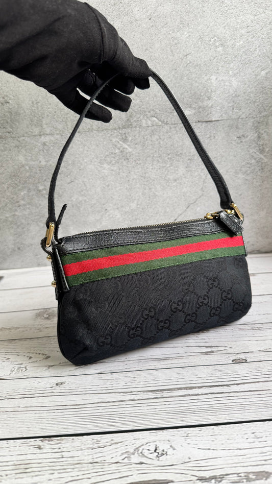 Gucci Charmed Canvas Pouchette
