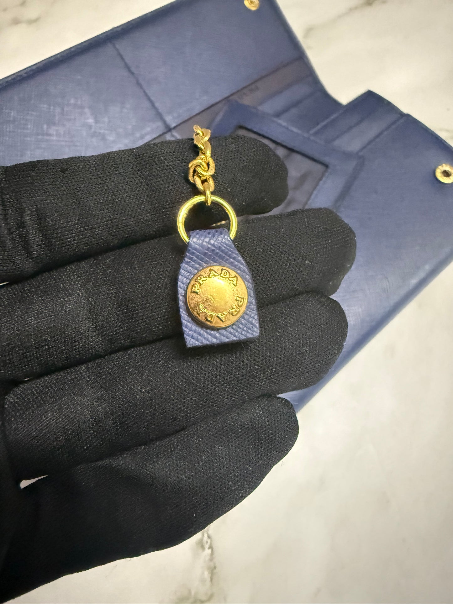 Prada Saffiano Wallet with Card Case