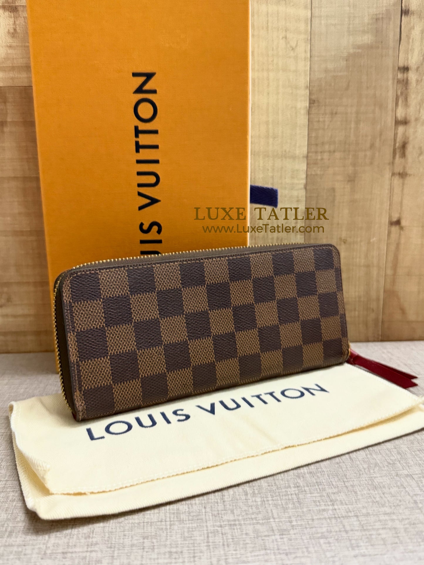 Louis Vuitton Damier Ebene Zippy Wallet