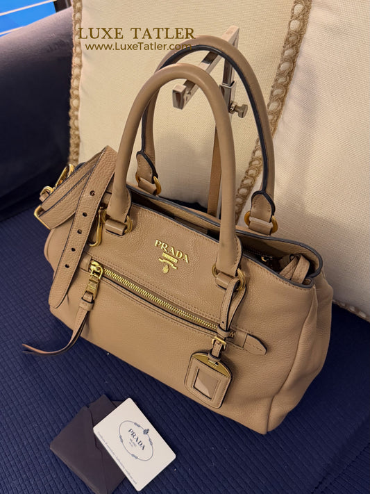 Prada Grace Lux Light Two Way Bag