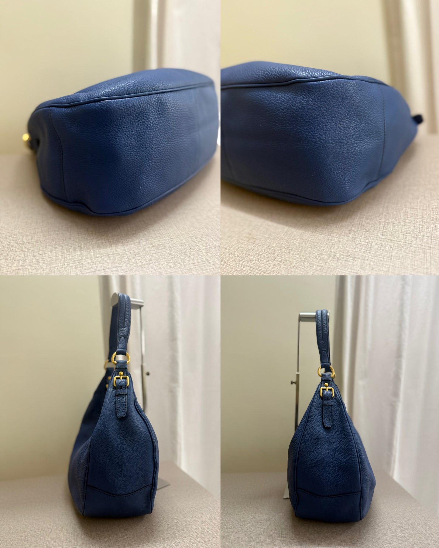 Prada Vitello Hobo Bag