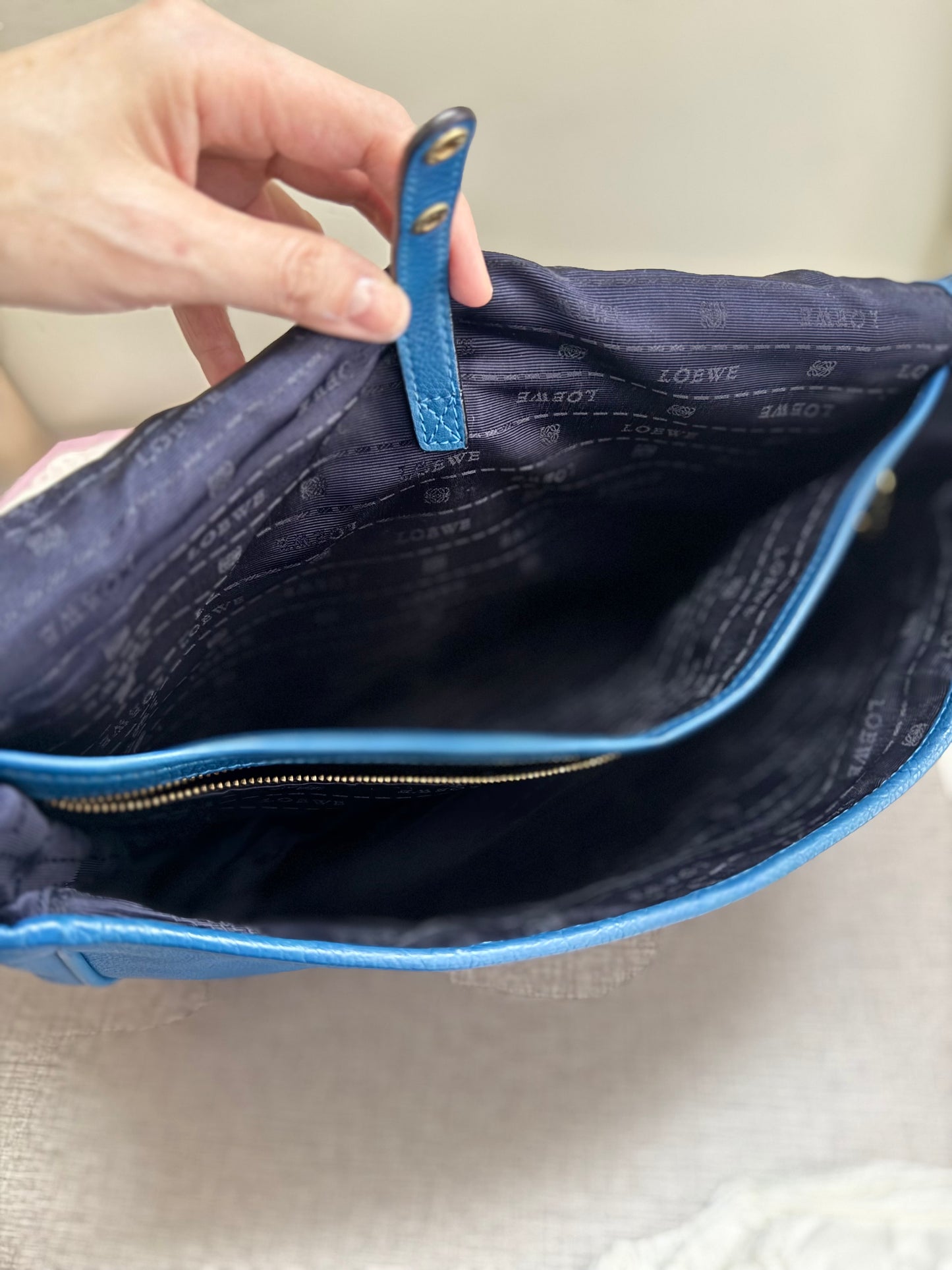 Loewe Heritage Flap Messenger Bag