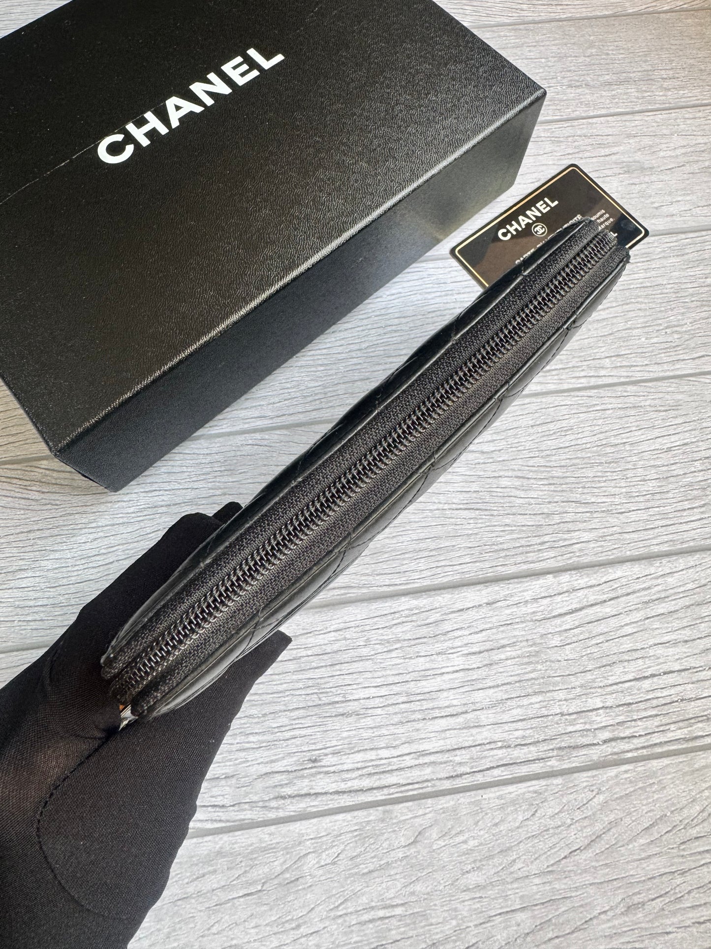 Chanel Cambon Zipped Wallet