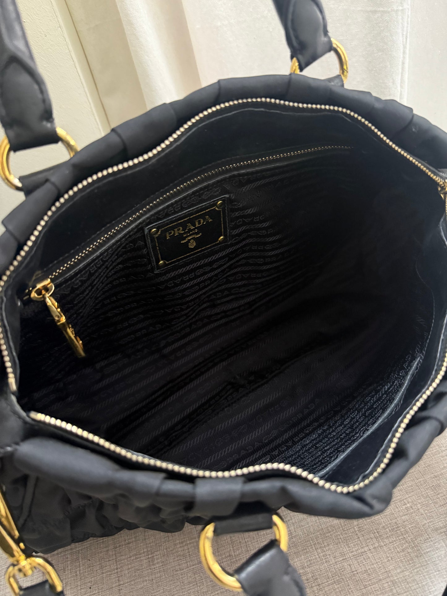 Prada Tessuto Gaurfre Nylon Bag