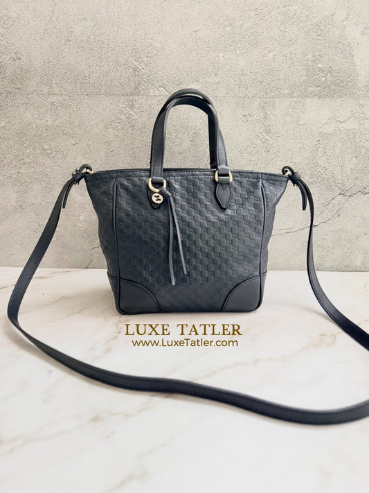 Gucci Microguccissima Small Leather Bag