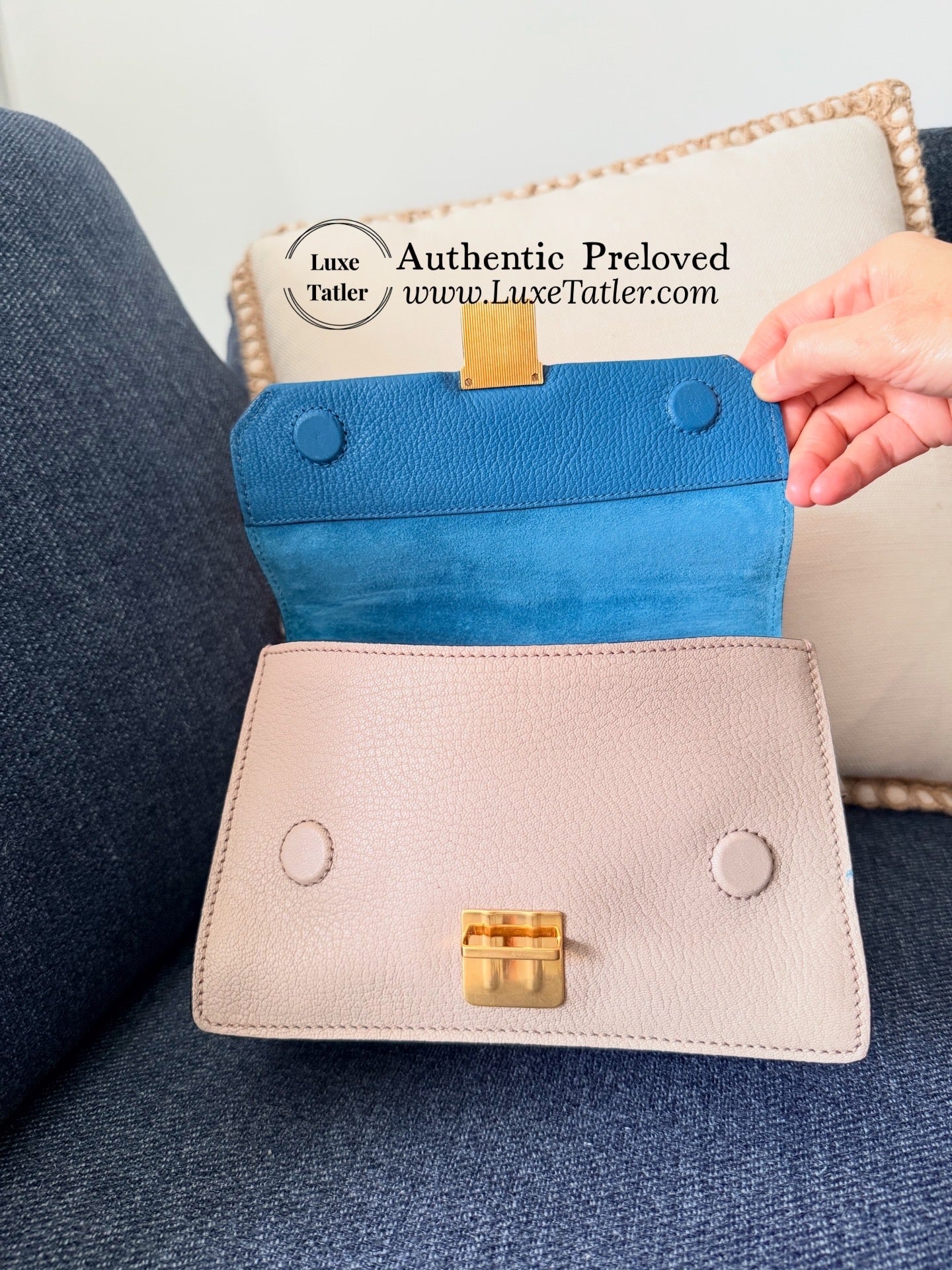 Miu Miu Madras Crossbody Bag