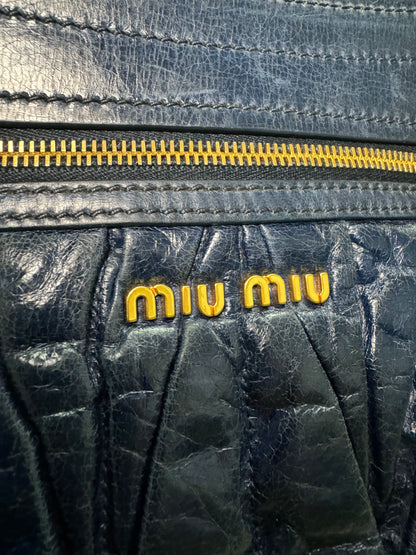 Miu Miu Matelasse Leather Bag