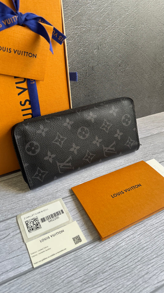 Louis Vuitton Graphite Zippy Wallet