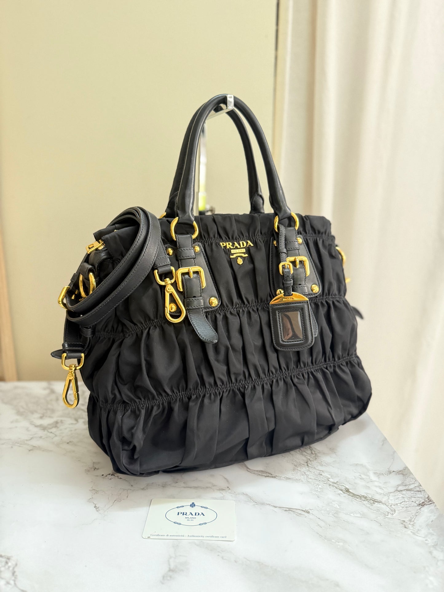 Prada Tessuto Gaufre Bag