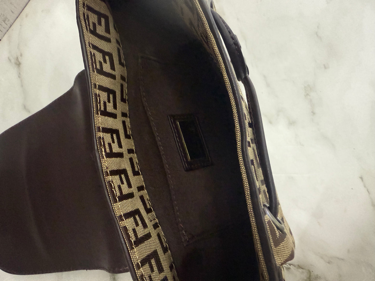 Fendi Zucca Canvas Bag