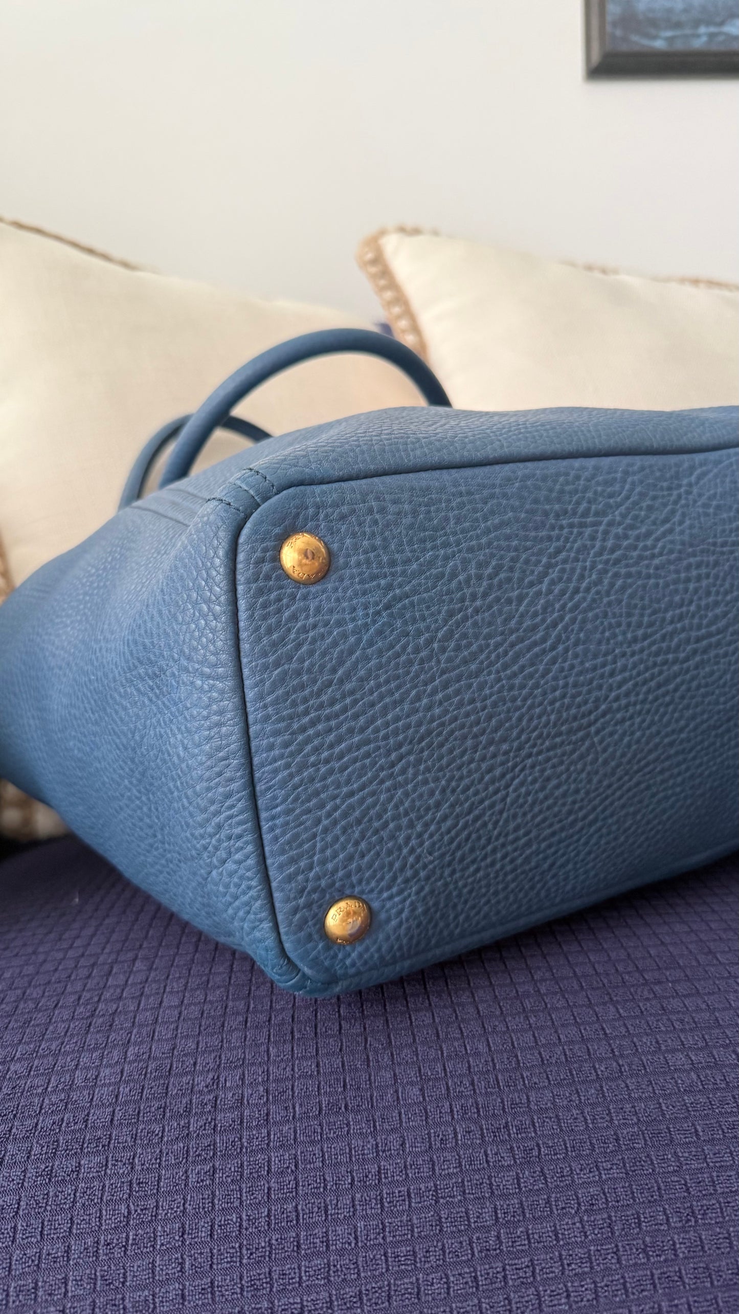 Prada Vitello Daino Leather Bag