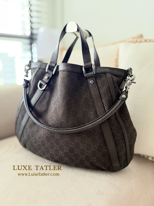 Gucci Monogram Canvas Bag