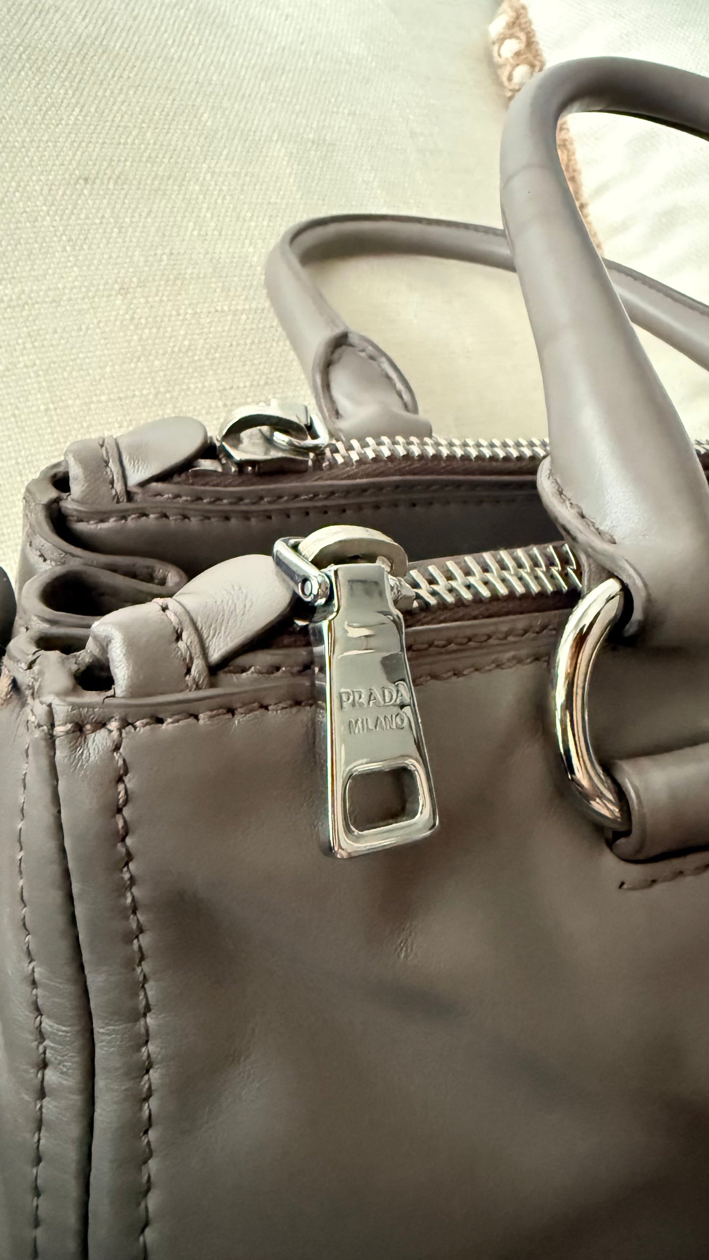 Prada Soft Calf Leather Bag with strap