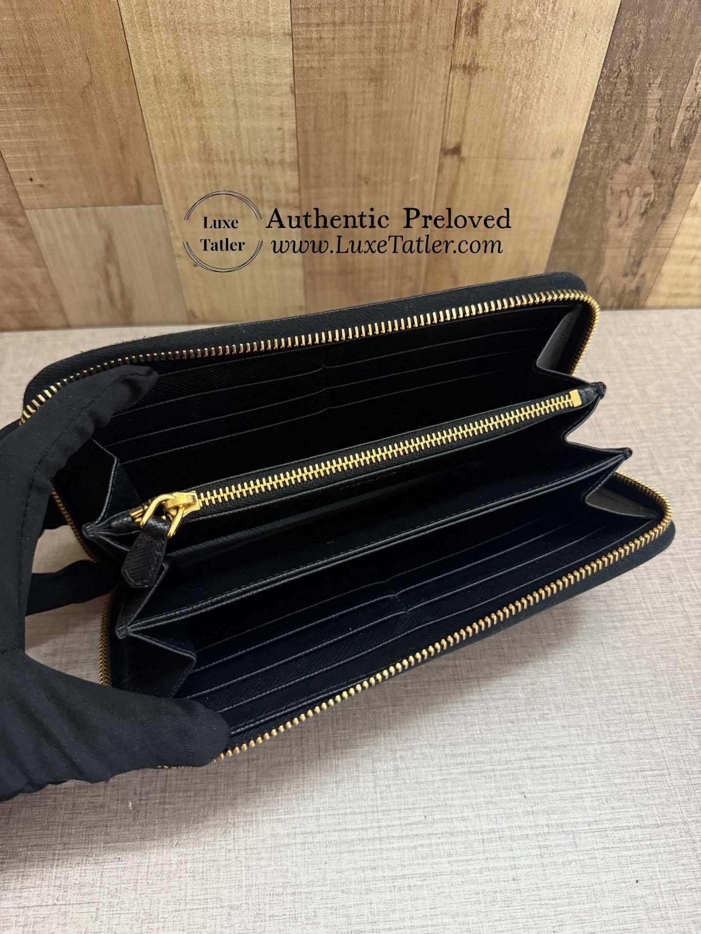 Prada Saffiano Wallet