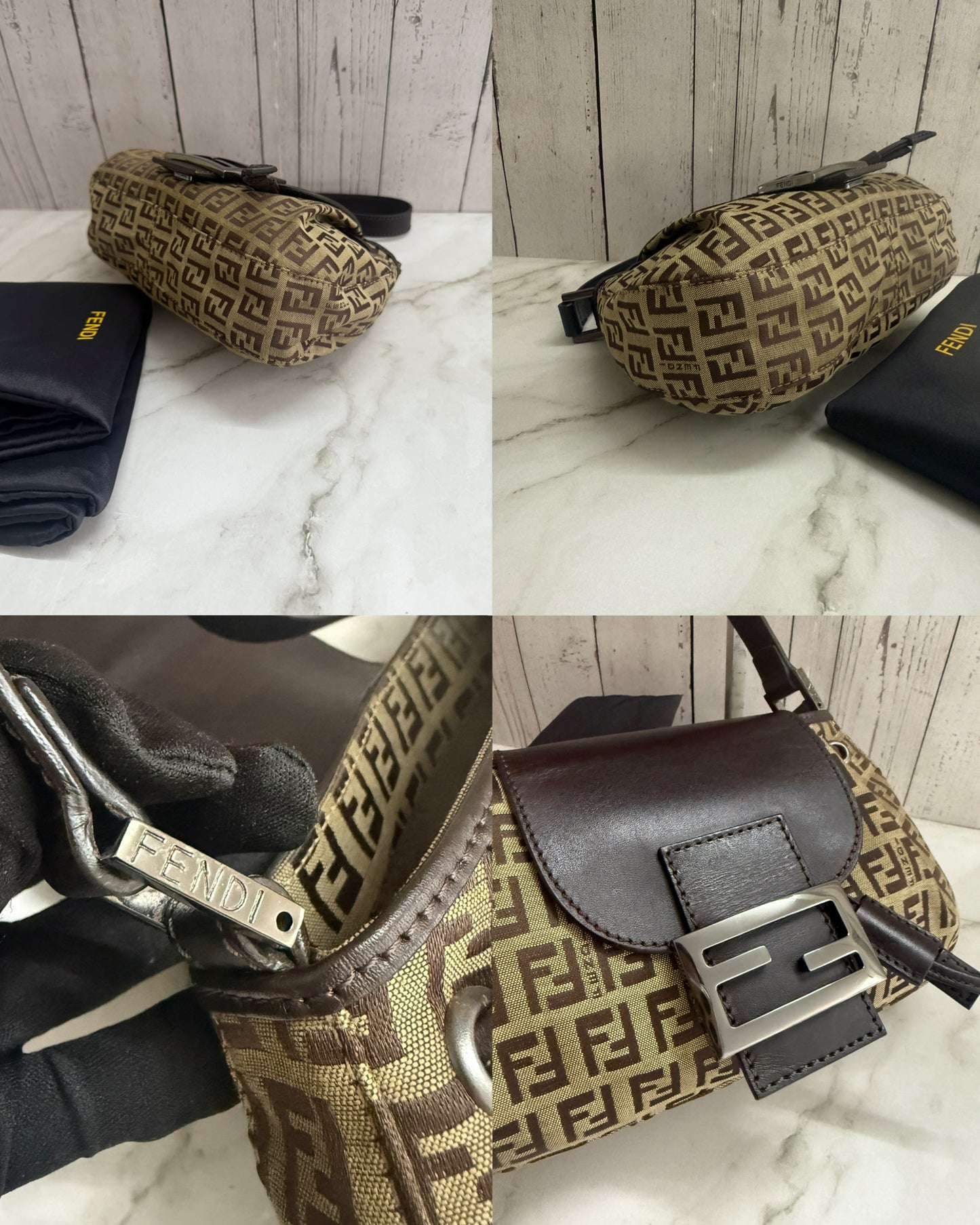 Fendi Zucca Canvas Bag