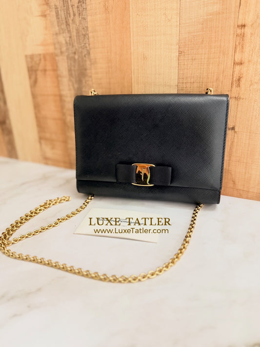 Salvatore Ferragamo Vara Chain Bag