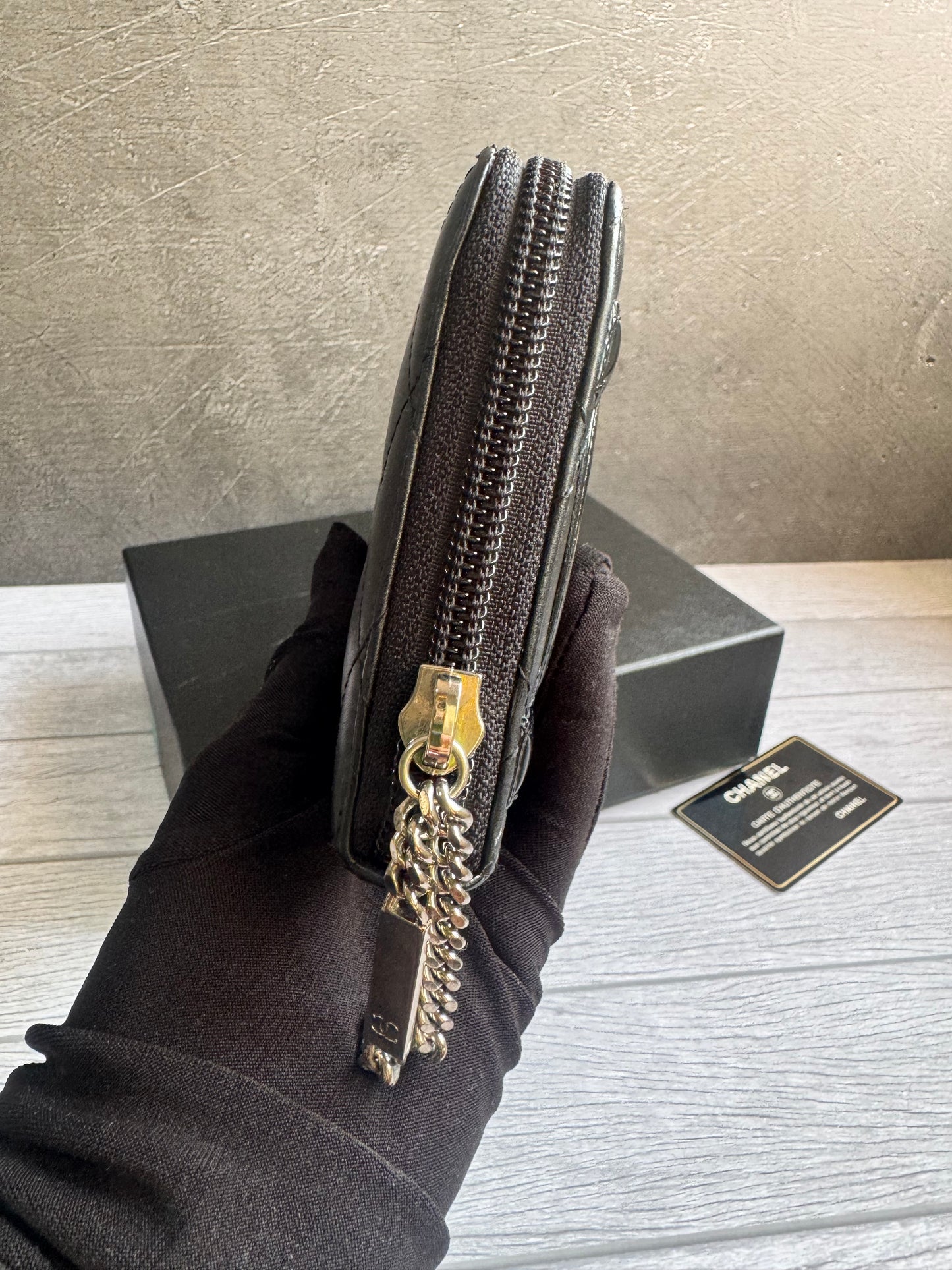 Chanel Cambon Zipped Wallet
