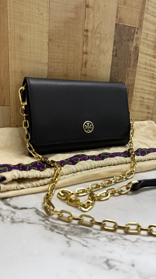 Tory Burch Robinson Chain Wallet