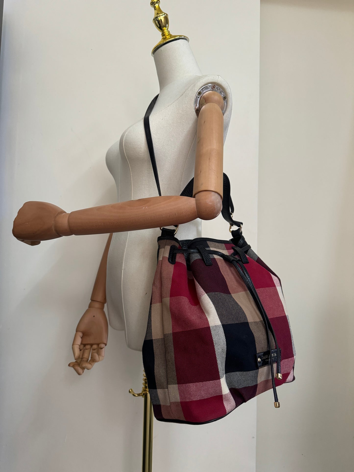 Burberry Blue Label Bucket Bag ( Large)