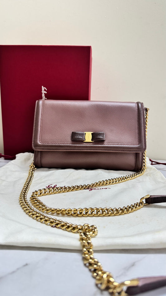 Salvatore Ferragamo Vara Ribbon Crossbody
