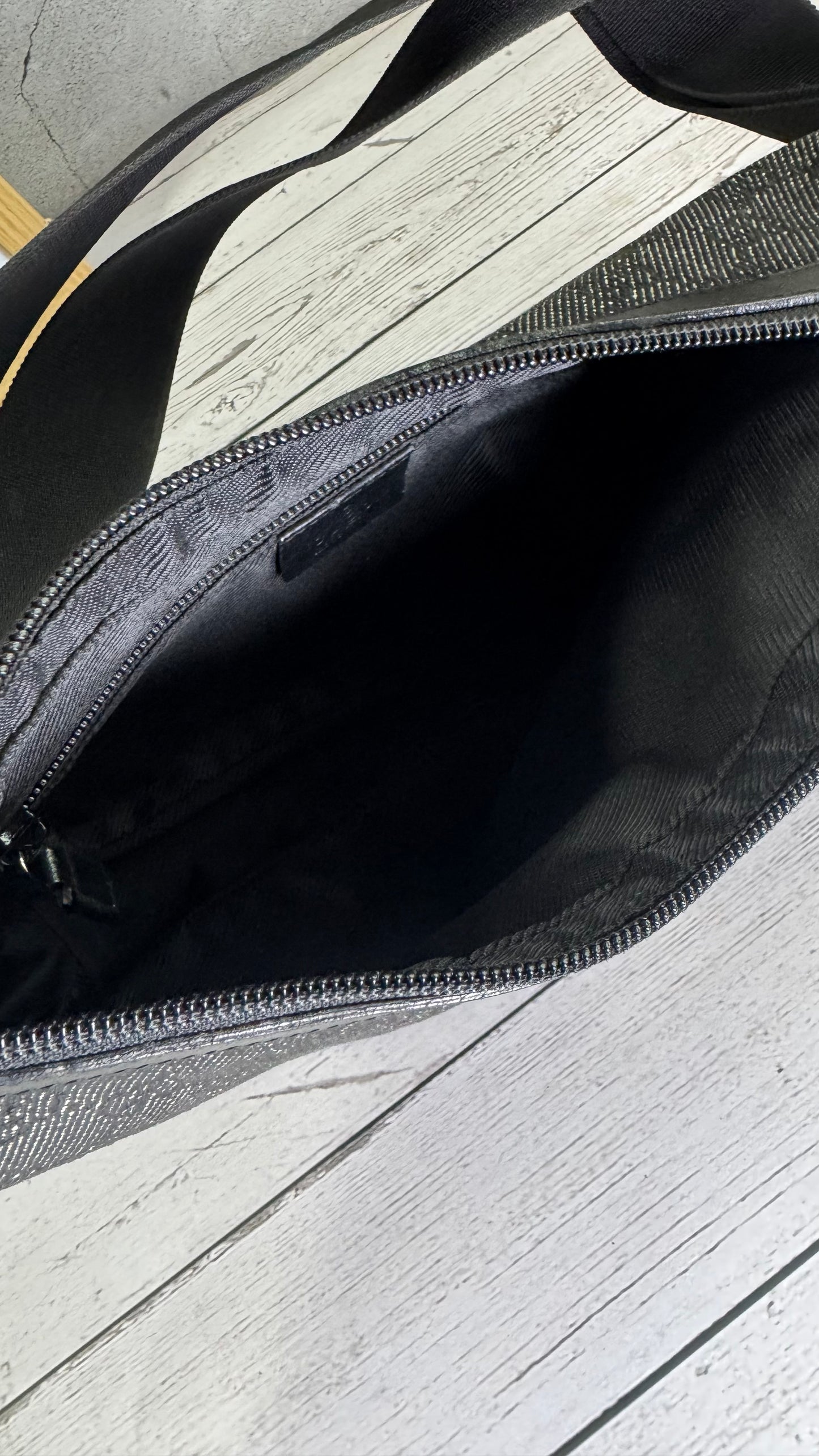 Gucci Monogram Canvas Crossbody Bag