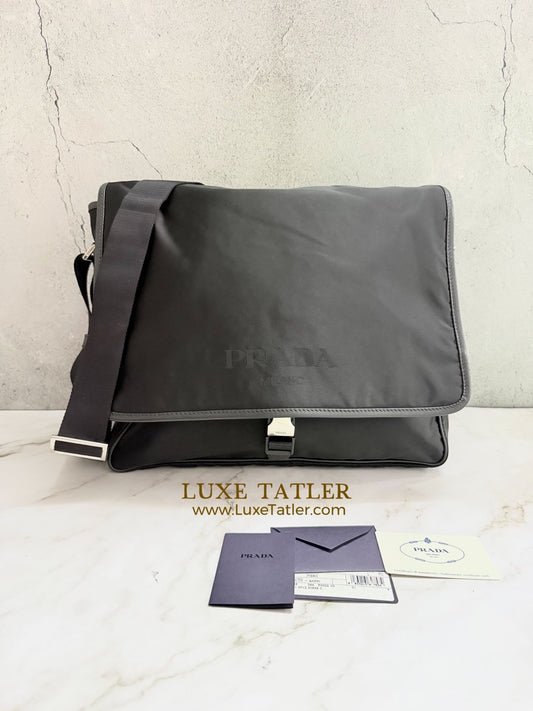 Prada Tessuto Messenger Bag ( unisex )