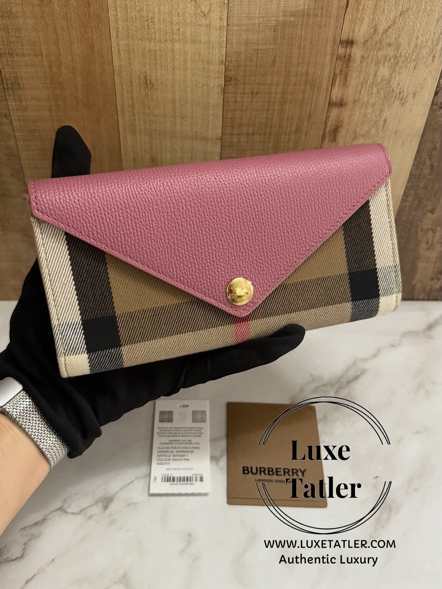 Burberry Long Wallet
