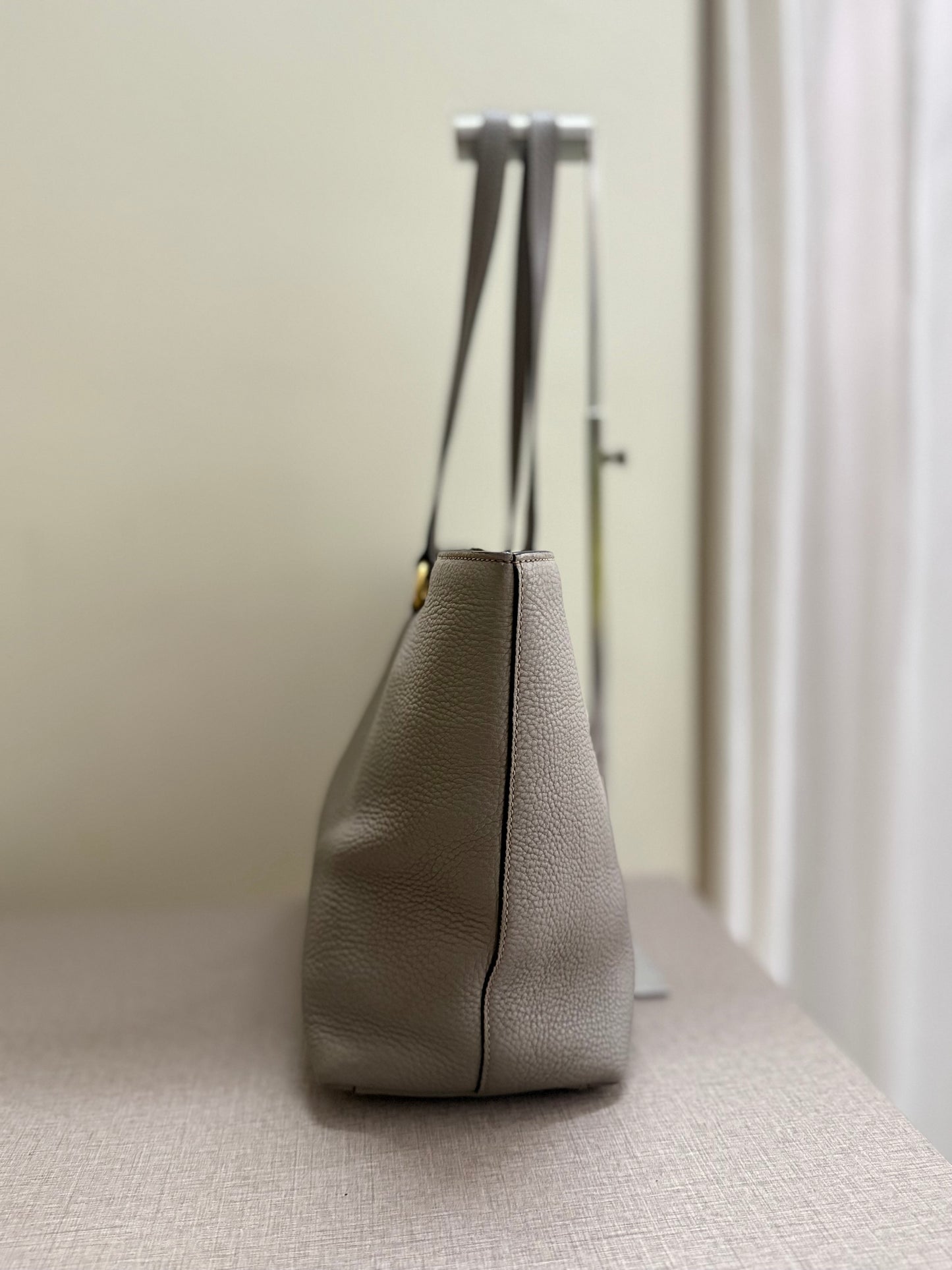Prada Vitello Daino Embossed Tote