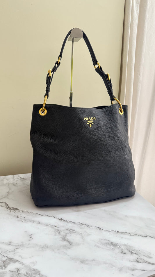 Prada Vitello Daino Shoulder Bag