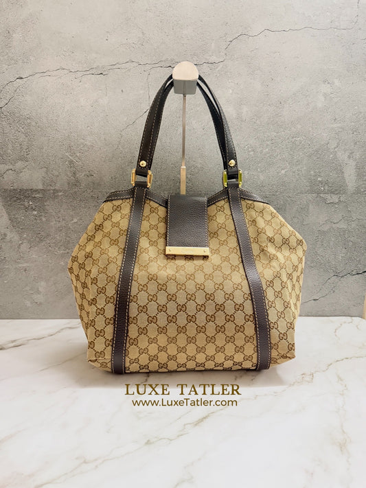 Gucci GG Canvas Tote Bag