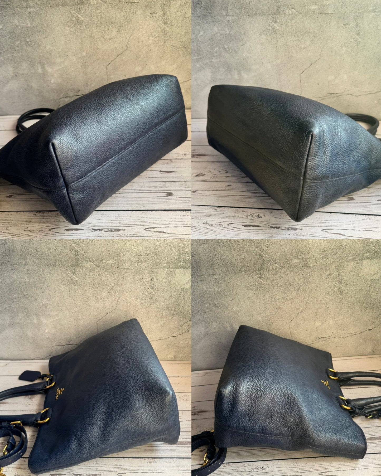 Prada Tote Bag (Navy)