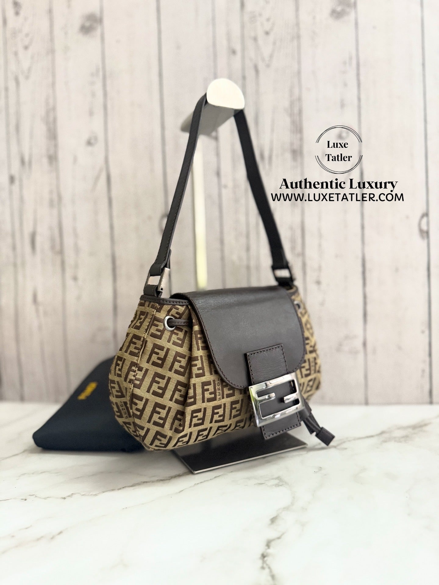 Fendi Zucca Canvas Bag