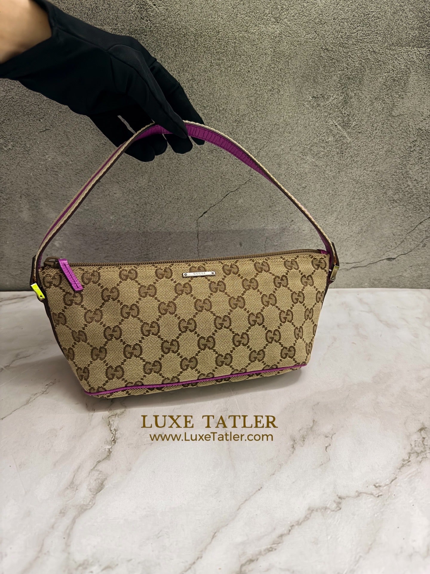 Gucci GG canvas Pouchette