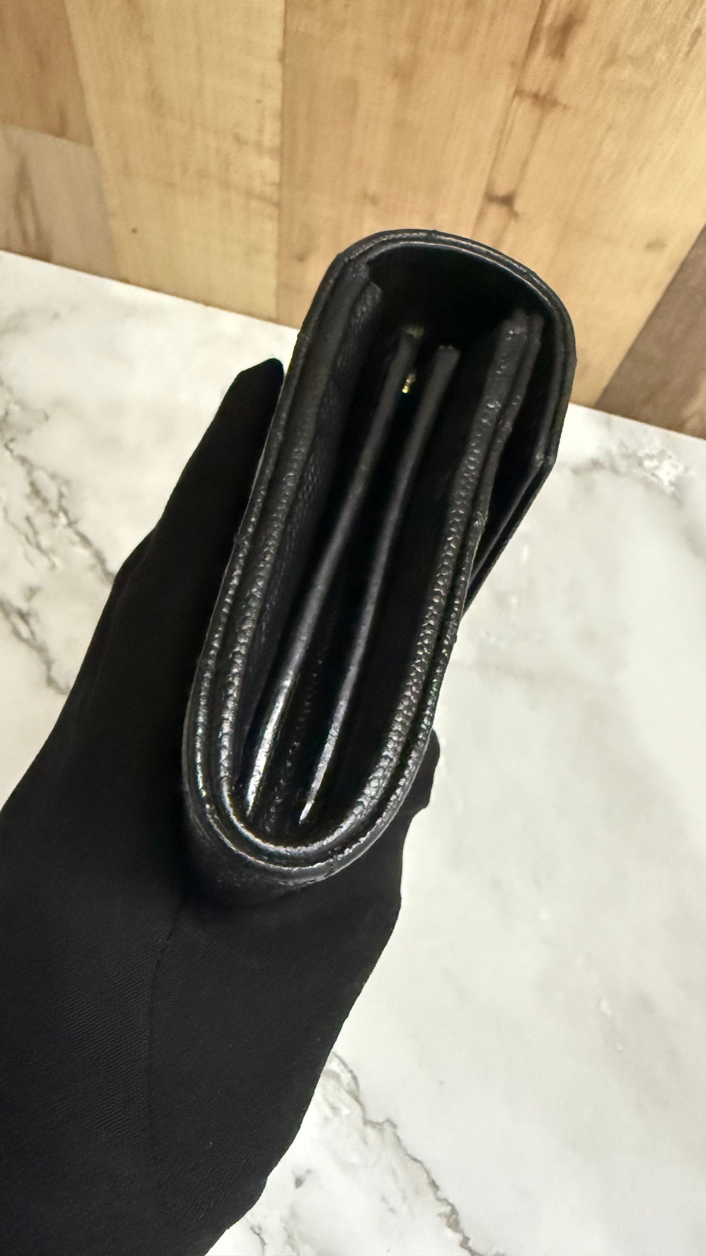 YSLCassandre Matelasse Long Wallet