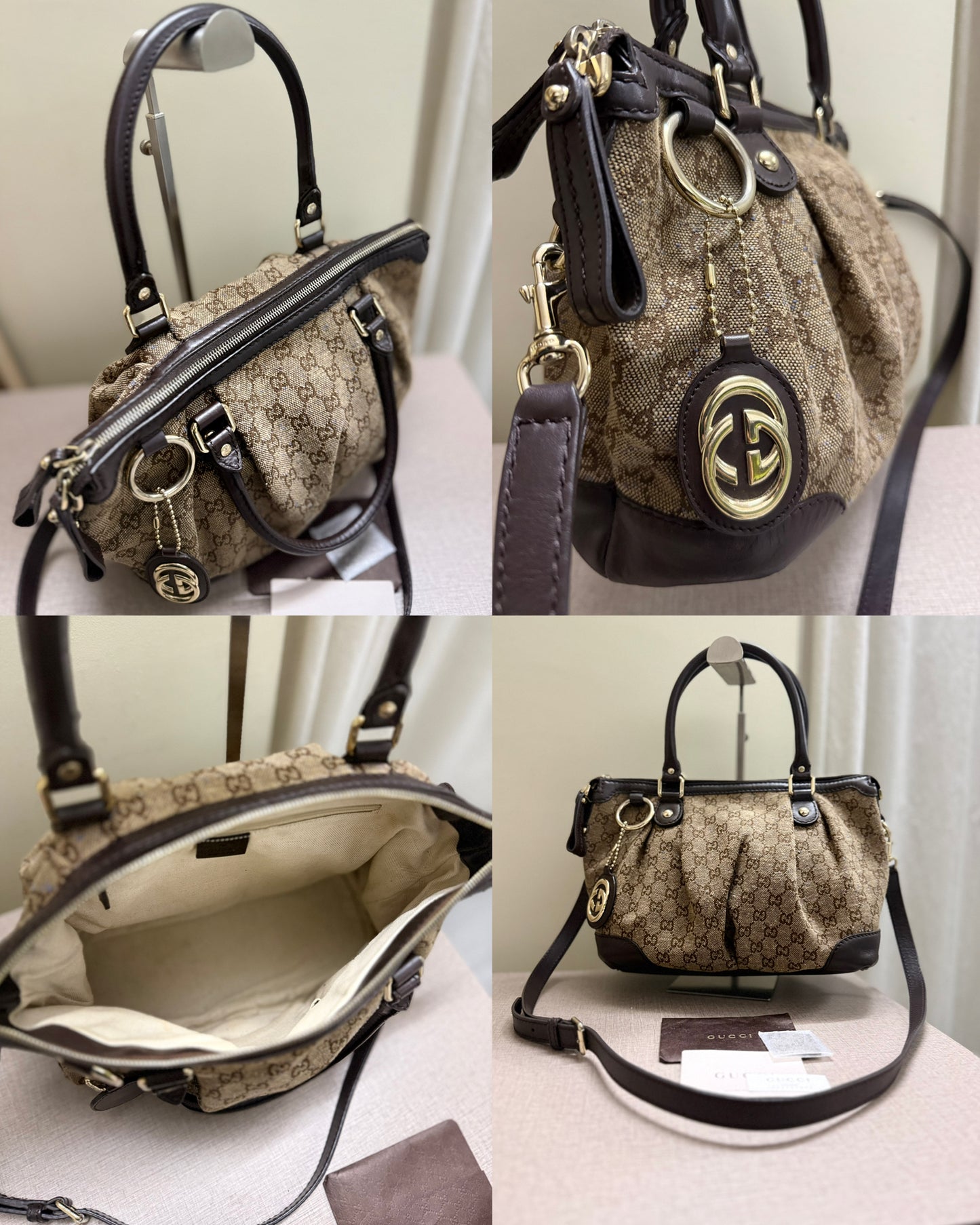 Gucci Sukey Medium Top Handle Bag