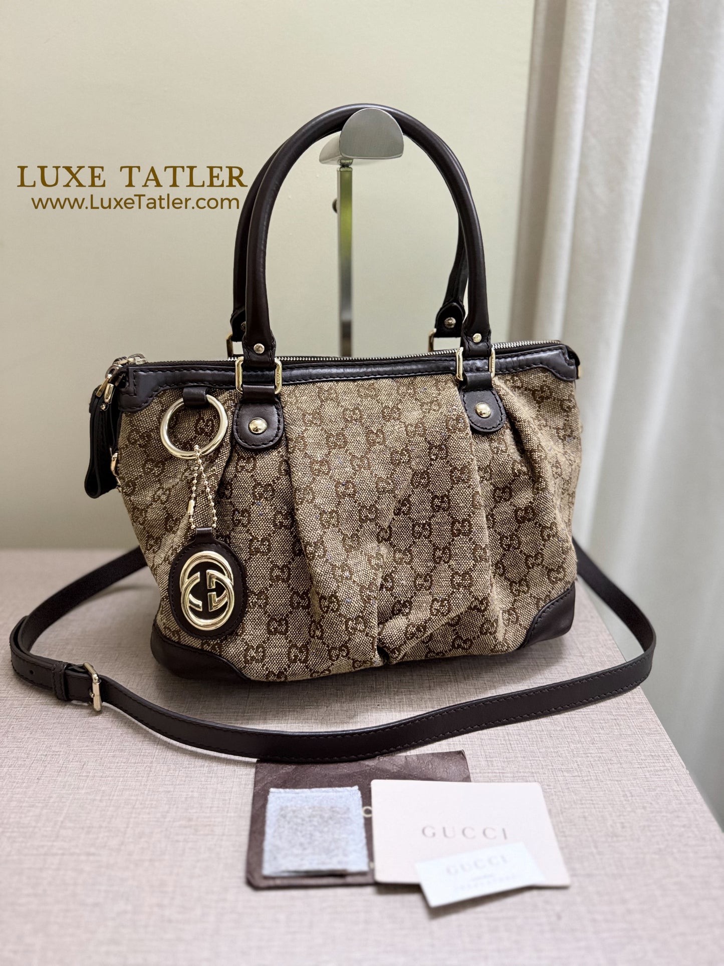 Gucci Sukey Medium Top Handle Bag