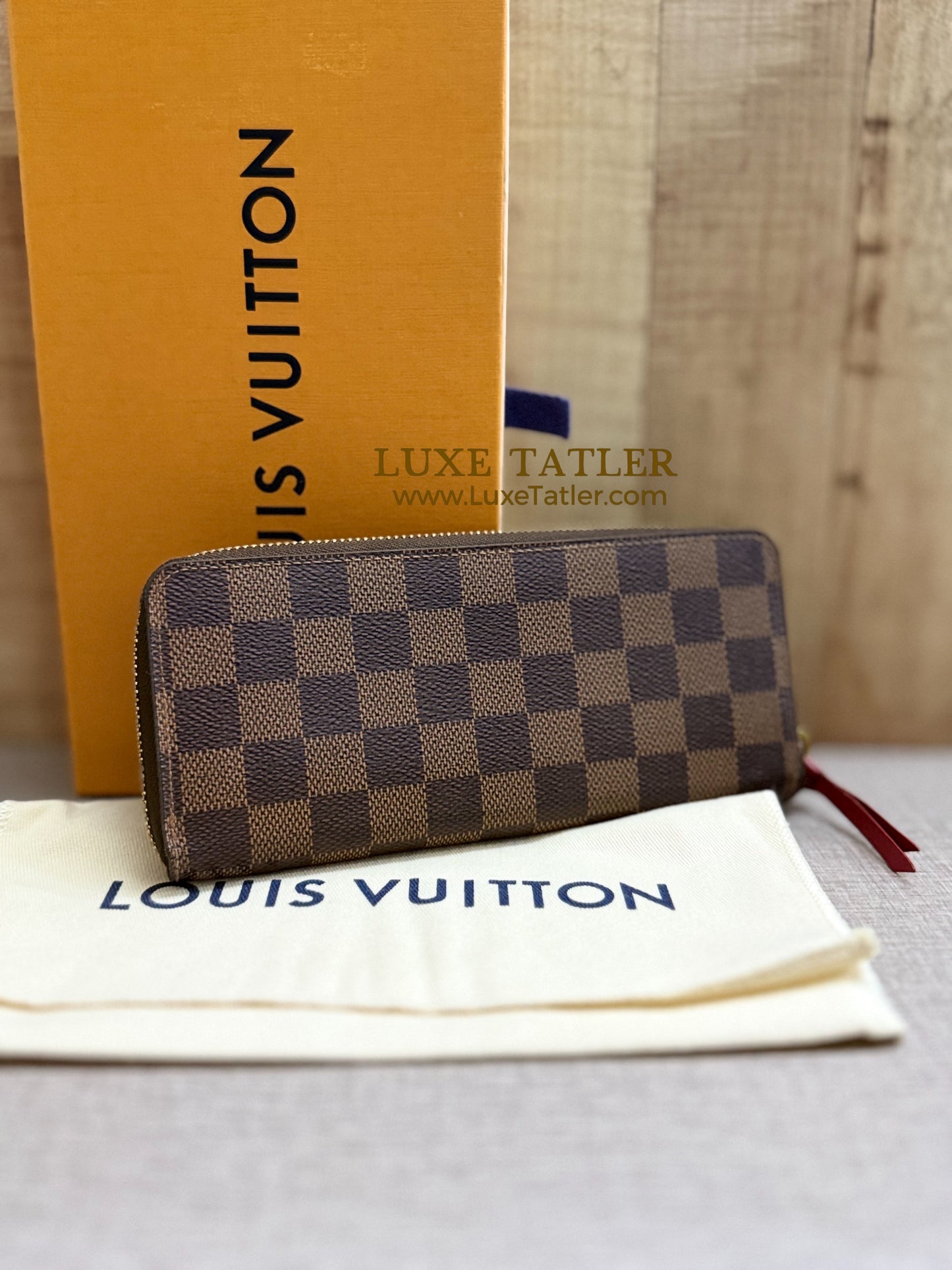 Louis Vuitton Damier Ebene Zippy Wallet