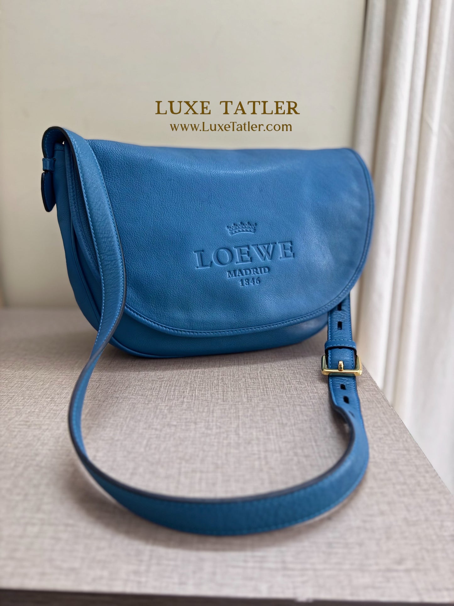 Loewe Heritage Flap Messenger Bag