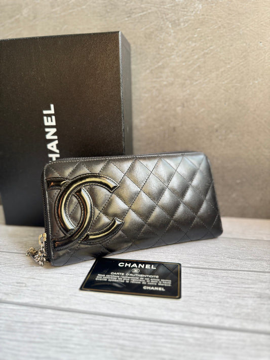 Chanel Cambon Zipped Wallet