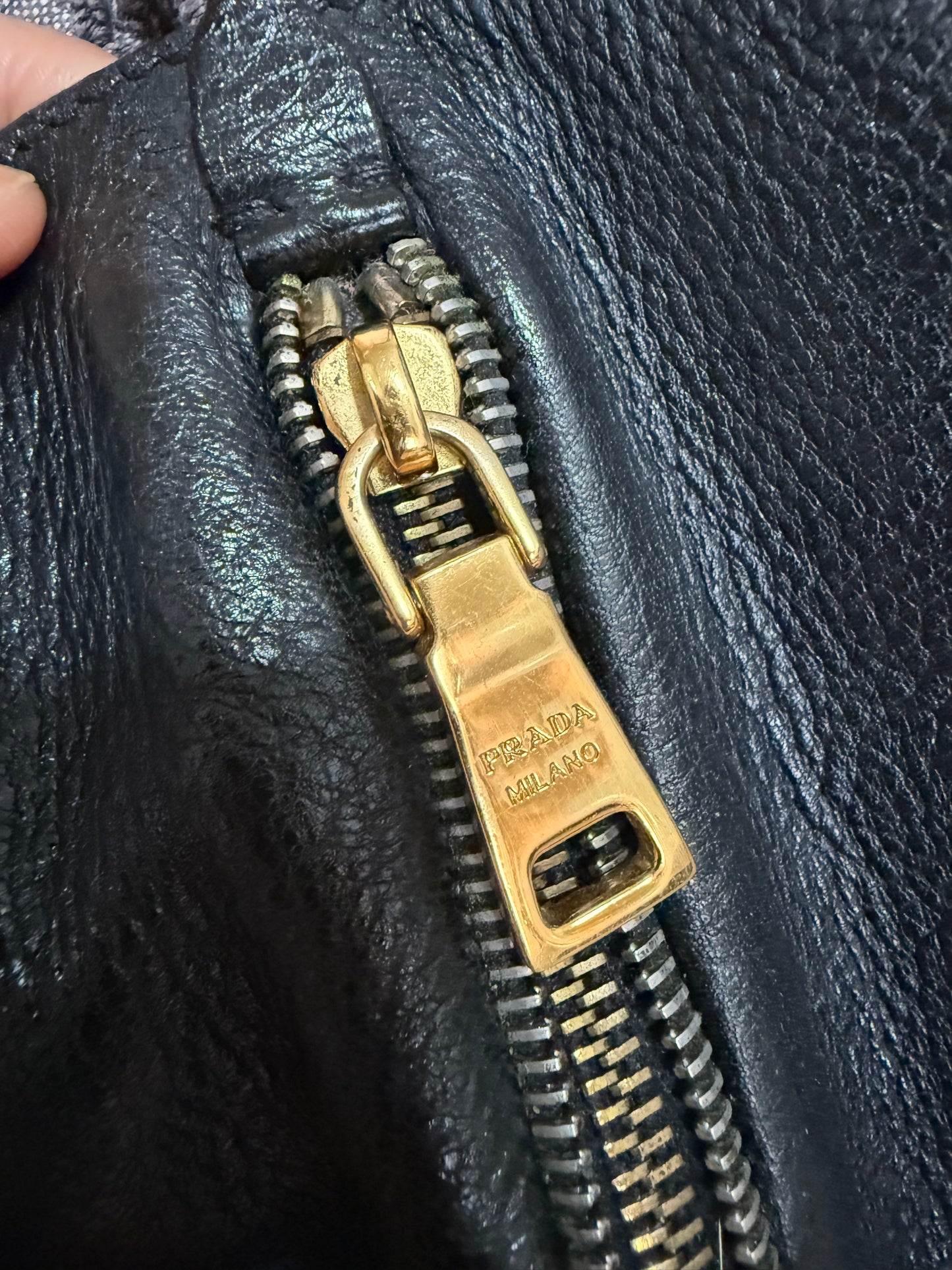 Prada Vitello Daino Tote Bag