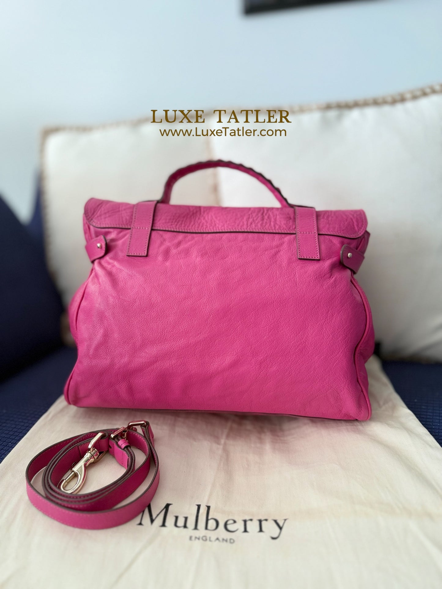 Mulberry Alexa Satchel with strap
