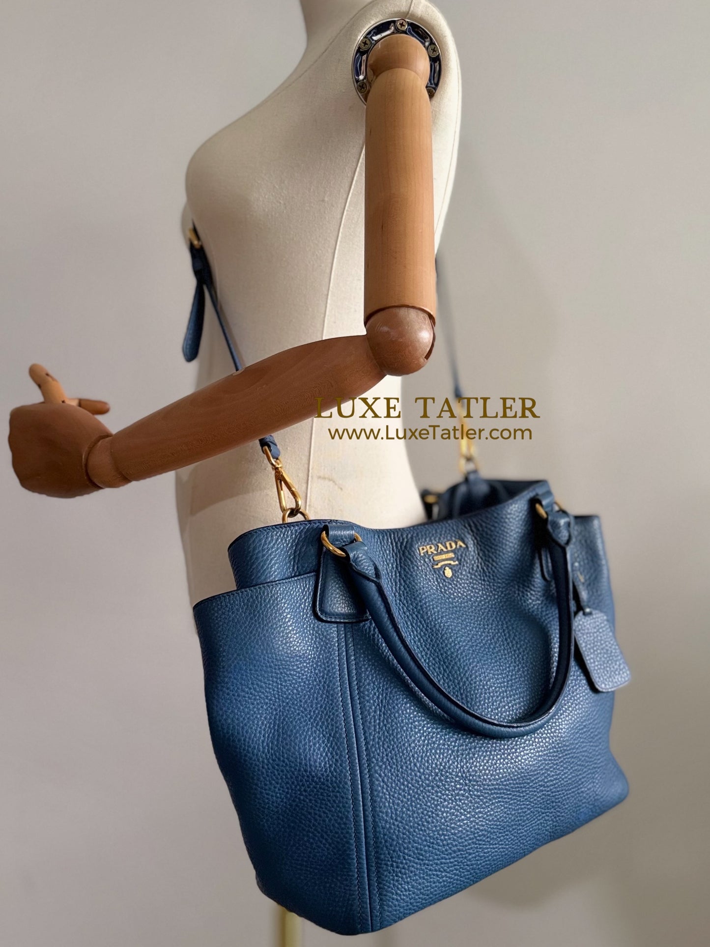 Prada Vitello Daino Leather Bag