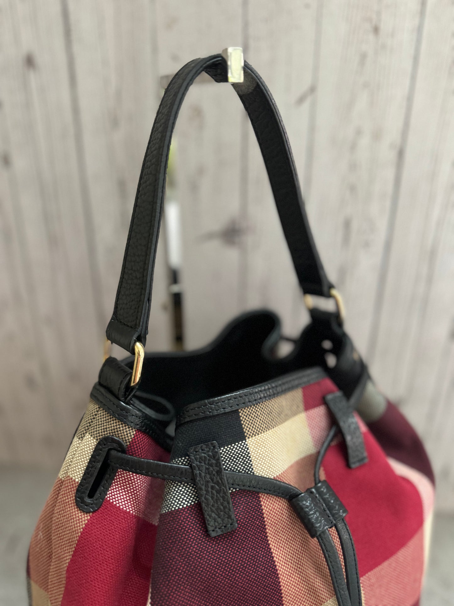 Burberry Blue Label Bucket Bag ( Large)